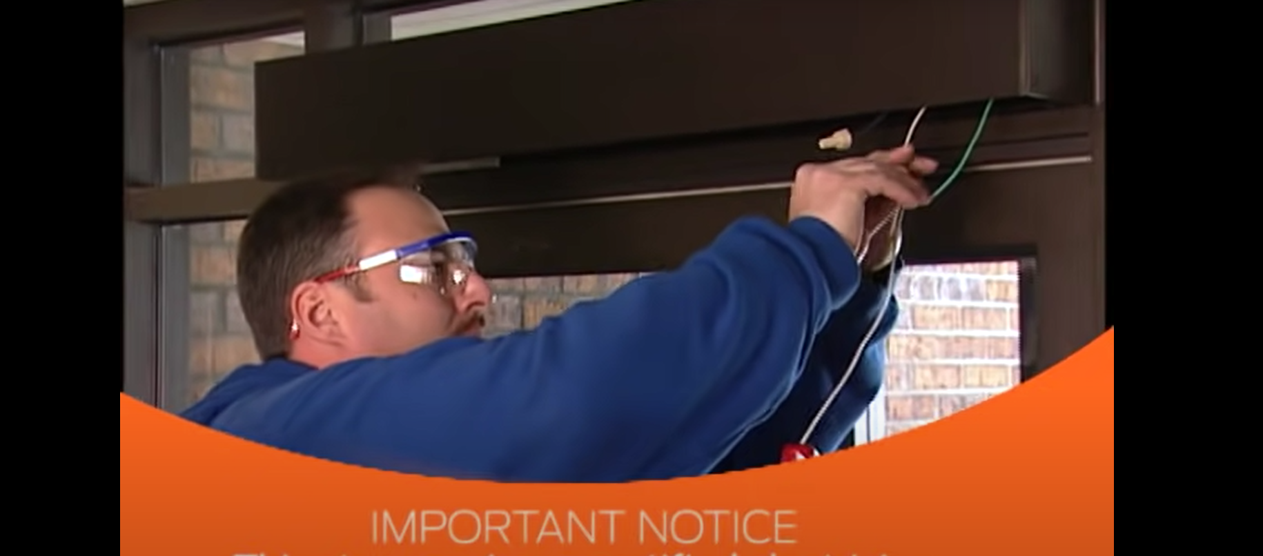 orange play video button