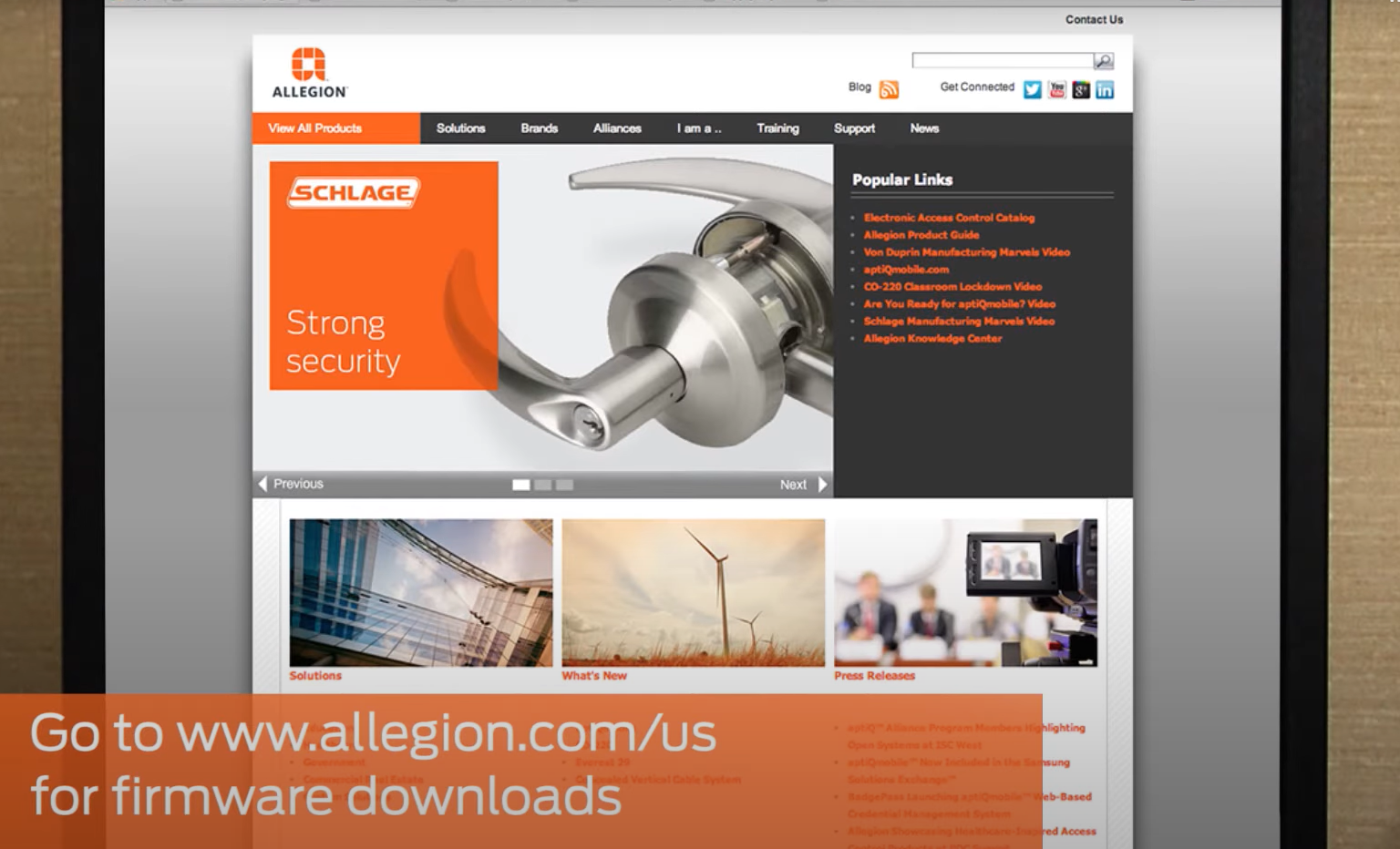 orange play video button