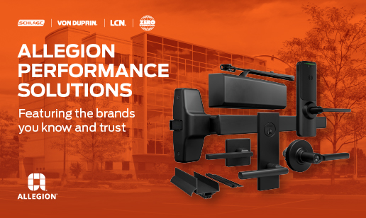 Cover page of  Allegion Performace Solutions